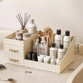 Axyaa Cosmetics Organizer: Large Makeup Storage Box for Beauty Products