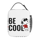 Axyaa Cartoon Dog Lunch Bag: Cute & Insulated Thermal Cooler Box