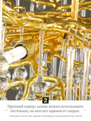 Axyaa Modern Crystal Chandelier: Nordic Luxury Gold Raindrop Pendant Lamp for Living Room