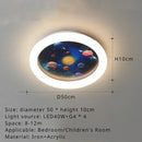 Axyaa Starry Sky LED Chandelier: Modern Bedroom Luxury Ceiling Lamp for Children's Eye Protection