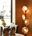 Axyaa Glass LED Floor Lamp | Modern Minimalist Design for Living Room & Bedroom