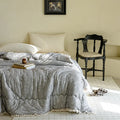 Axyaa Cloud Marshmallow Knitted Cotton Lace Soybean Fiber Quilt Core