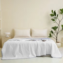Axyaa Solid Color Cool Silk Summer Quilt - Single Piece