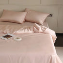 Axyaa Silk Bedding Set: Duvet Cover, Quilt Cover & Pillowcase, 100% Natural Silk