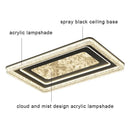 Axyaa LED Ceiling Lights with Remote Control - Dimmable Modern Home Decor Lighting