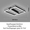 Axyaa Nordic LED Ceiling Light - Interior Decoration Lighting Fixtures