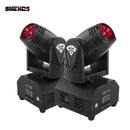 Axyaa Mini LED Moving Head Light 10W Spot Beam for Home Disco Bar Stage Show
