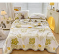 Axyaa Cloud Mink Velvet Cover Blanket - Milk Fiber Printed Blanket