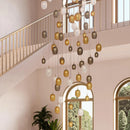 Axyaa Modern LED Pendant Chandeliers for Living and Dining Room Lighting