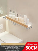 Axyaa Wall Mount Storage Rack for Living Room, Bathroom, and Kitchen
