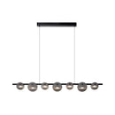 Axyaa Glass Art Chandelier: Modern Nordic Design, Stainless Steel, Minimalist Style