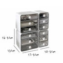Axyaa Bunny Desk Organizer Box Storage Holder for Cosmetics and Stationery