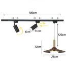 Axyaa Modern Pendant Chandelier for Indoor Dining Room Lighting
