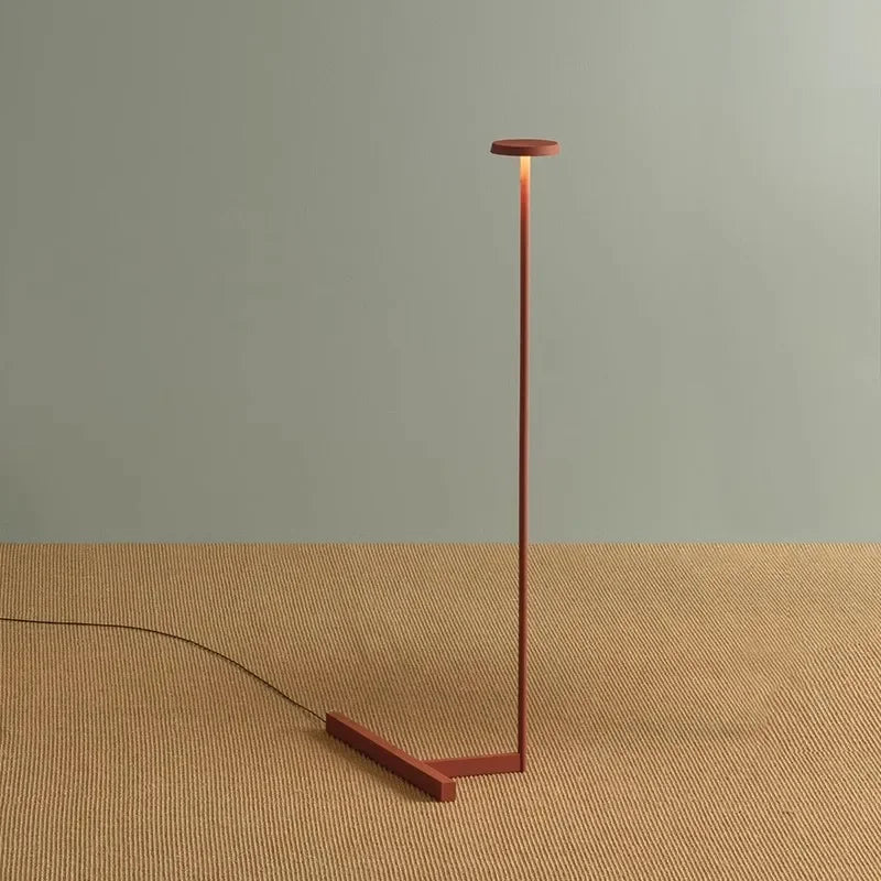 Axyaa Modern Minimalist LED Floor Lamp for Living Room, Hotel, and Bedroom