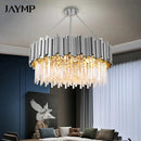 Axyaa Luxury Crystal Ceiling Chandelier for Home Decor, Bedroom, Dining Room