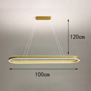 Axyaa LED Chandeliers for Dining Room Pendant Lights Hanging Lamps Modern Indoor Lighting