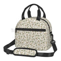 Axyaa Floral Insulated Lunch Bag with Adjustable Strap for Women