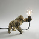 Axya Mini Gorilla Table Lamp: Fun Monkey Desk Light for Bedrooms, Kids' Rooms & Gifts