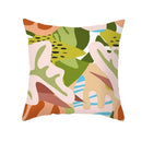 Axyaa Geometric Abstract Print Cushion Cover Tropical Botanical Pillowcase