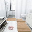 Axyaa Memory Foam Bathroom Mat - Super Absorbent Non-slip Rug