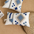 Boho Loop Tufted Tassel Pillow Cover for Home Decor by Axyaa