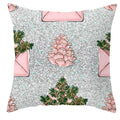 Axyaa Christmas Decorative Pillow Cover 45X45CM