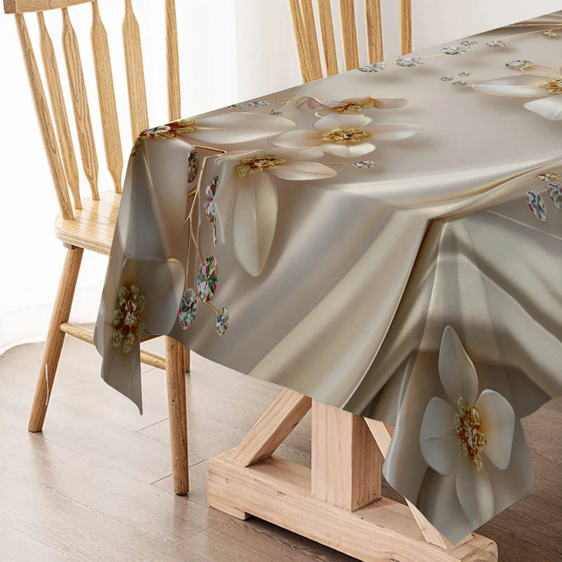 Axyaa Butterfly Floral Table Runner Pearl Diamond Party Decor