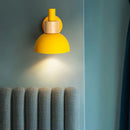 Axyaa Nordic Macaron Children's LED Wall Lamp for Home Indoor Lighting Fixtures