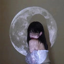 Axyaa Moon Light Lamp: Earth Planet Night Light Projection for Bedroom Atmosphere