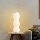 Axyaa LED Floor Lamp: Modern Vintage White Lights for Home Living Room.