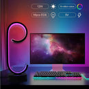 Axyaa LED Gaming Room Desk Lamp - Magic Running Numbers Design, USB-Powered