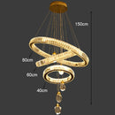 Axyaa Modern LED Chandelier Pendant Lights for Dining Room & Interior Lighting