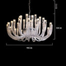 Axyaa Elegant Chandelier Dining Room Pendant Lights Indoor Lighting Fixture