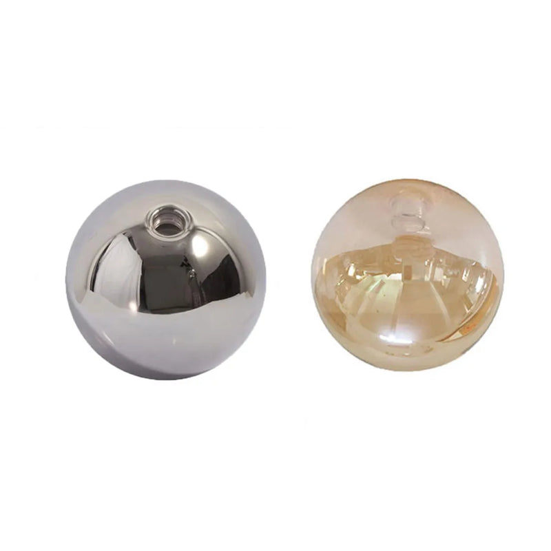 Axyaa Gold Beige Glass G9 Lampshade Ø100mm-150mm Ø20mm Threaded Glass for G9 Light Fittings