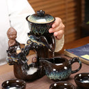 Axya Chinese Tea Set: Creative Kung Fu Teaset | High-End Tea Cup Set