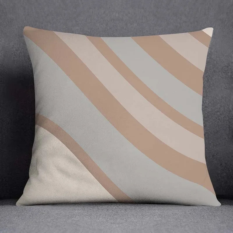 Axyaa Floral Geometric Pillowcase Set Home Decor