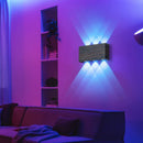 Axyaa RGB Magnetic Wall Lamp 6W 4000mAh for Indoor Hotel Bedside Decoration