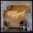 Axyaa Custom Neon Sign - Personalized LED Light for Bedroom or Party