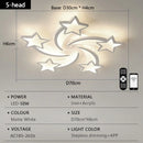 Axyaa Modern LED Chandelier with APP Remote Control for Home Decor Lighting