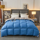 Axyaa Goose Down Comforter - Thick California Super King Size for Winter Warmth