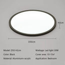 Axyaa Modern LED Ceiling Lamp Dimmable for Bedroom Study Indoor Lighting Fixtures