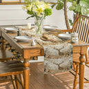 Axyaa Floral Deer Table Runner for Home Decoration and Wedding Parties