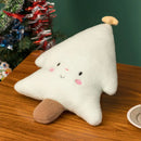 Axyaa Christmas Decorative Throw Pillows Xmas Tree Reindeer Gnome Plush Toy