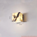Axyaa Marble LED Wall Light for Indoor Lighting in Wabi Sabi Style