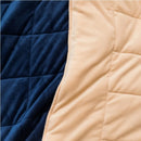 Axyaa Patchwork Blanket 2025: Milk Fleece & Flannel Velvet Bed Cover