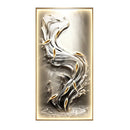 Axyaa Crystal Porcelain Dimming Mural Light for Living Room Wall Decoration
