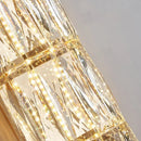 Axyaa Crystal LED Wall Lamp for Luxury Indoor Lighting in Living Room