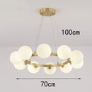 Axyaa LED Ceiling Lamp Chandelier Modern Interior Lighting Pendant Lights Home Decor