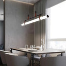 Axyaa Leather Strip Pendant Lights for Dining Room, Study Room, and Hotel Front Desk