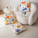 Axyaa Cartoon Embroidered Pillowcase Set for Kids Room Decor